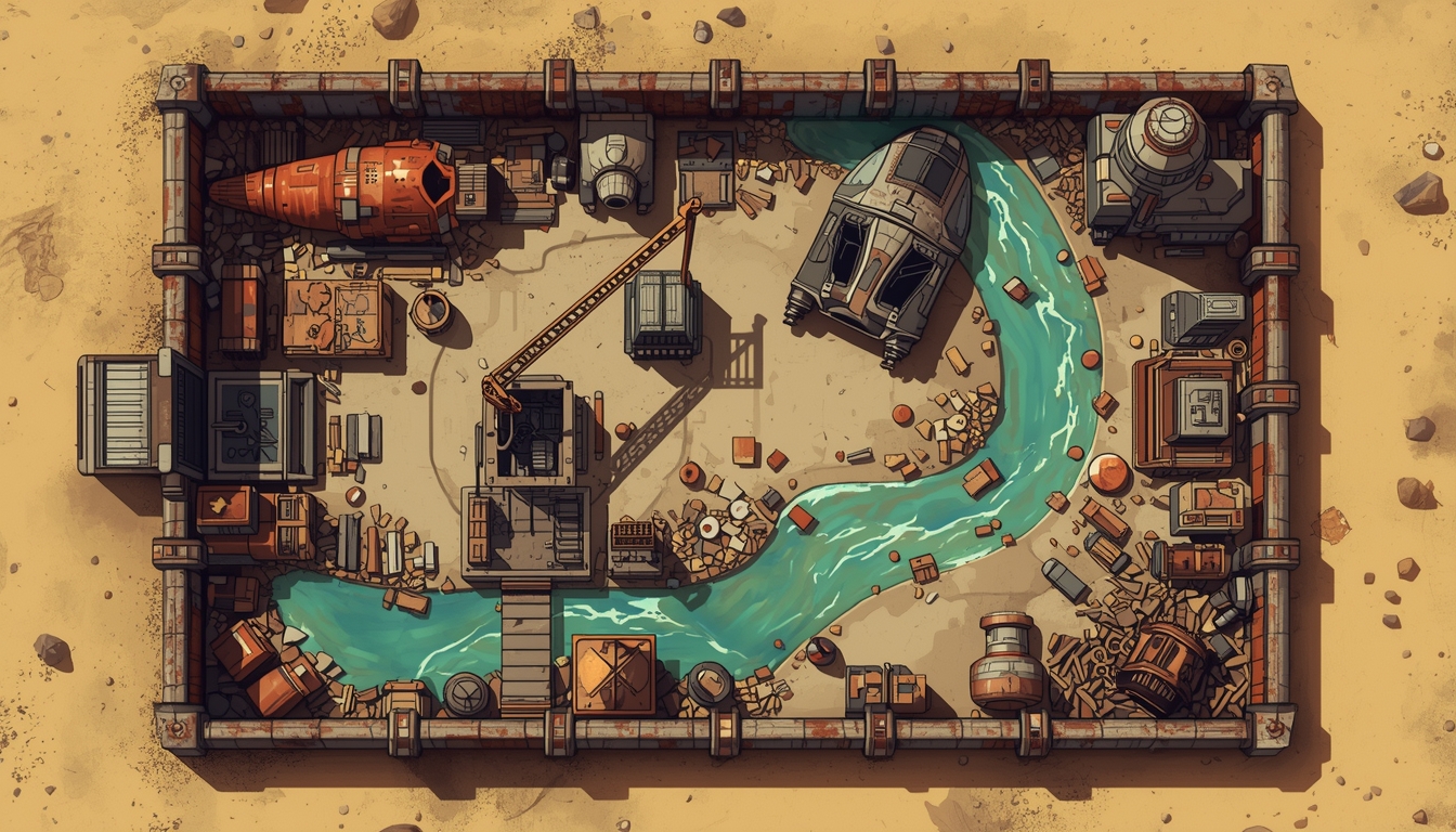 Red-Iron Raider Scrap Yard